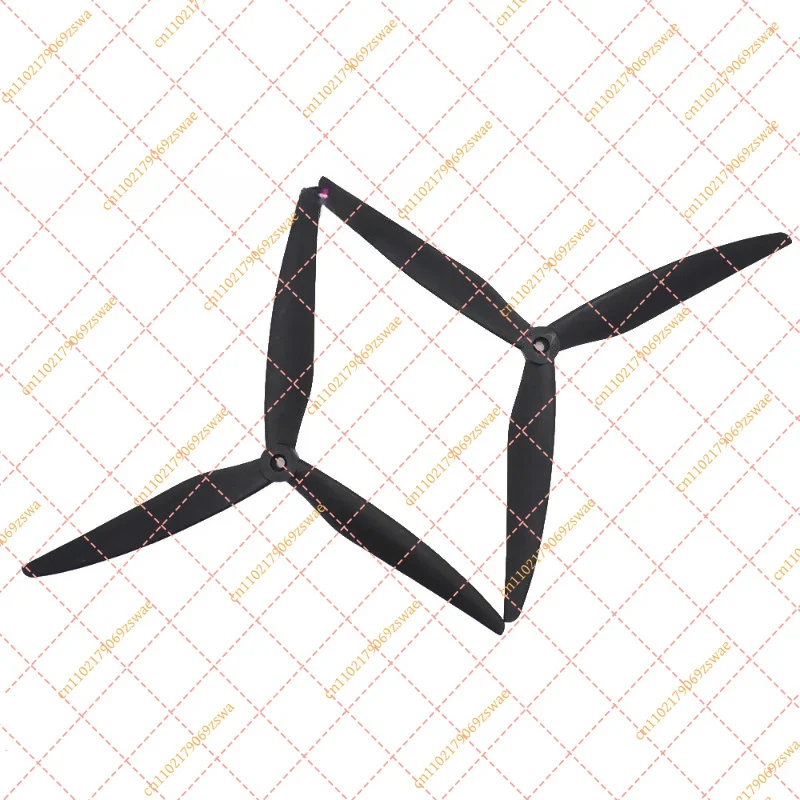 Glass Fiber Nylon 1050 Propeller for FPV Racing Drone | 10X5X3 3-Blade Prop 5mm Shaft