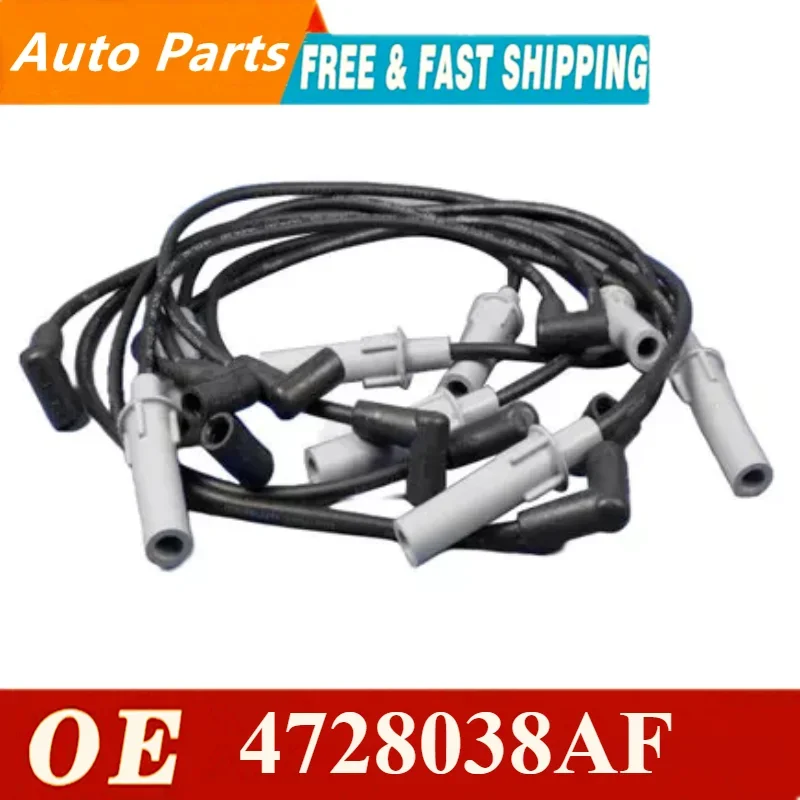 

High quality Standard Motor Products 7876 Spark Plug Wire Set Fit For Select 1992-2003 Dodge Models 4728038AF Car Accessories