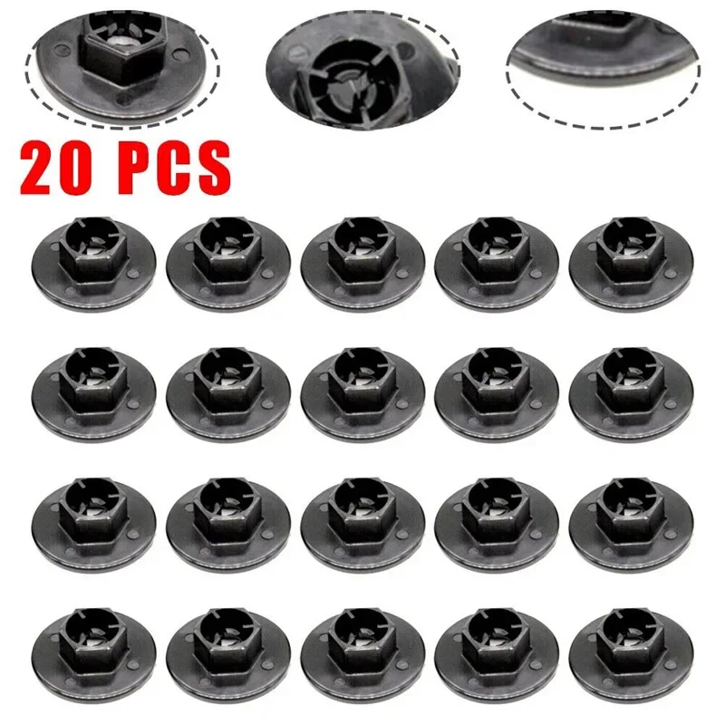 20Pcs 8414526000 Car Wheelhouse Fender Liner Mud Guard Nut Grommet For Hyundai Sonata Tucson Kia Cadenza K5 K900 Optima Forte