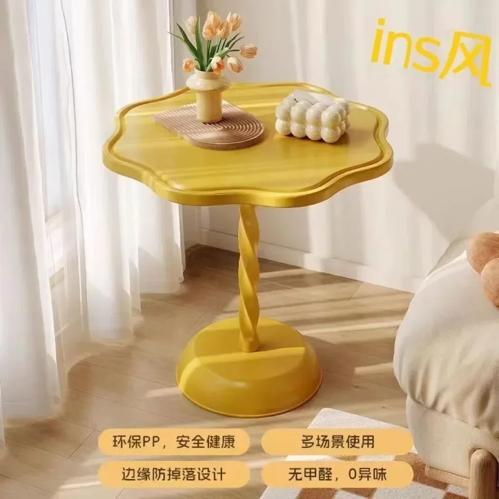 

Nordische kreative Wolke Beistell tisch Wohnzimmer Sofa Beistell Schlafzimmer Kunststoff runder Tisch balkon Couch tische