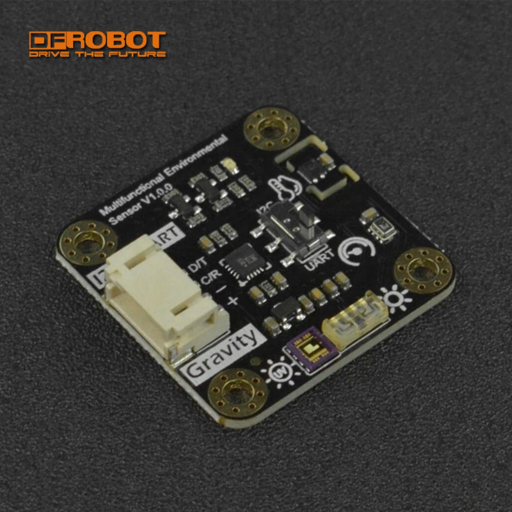 DFRobot Gravity Multifunctional Environmental Sensor with temperature humidity barometric pressure light UV detect for Arduino