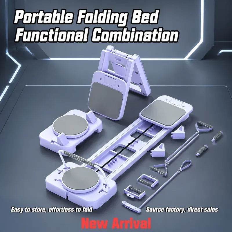 for Multifunctional Pilates Bed Fitness Board Home Training Equipment Waist Softening Machine Ski Machine Yoga Training
