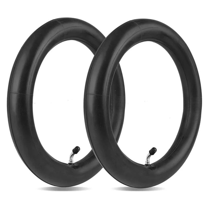 12.5 x 2.25 Scooter Tire Tubes 12 ½ x 2 ¼In CR202L-A60 Angled Valve Stem Heavy Duty 12In Bike Tubes Compatible With Most