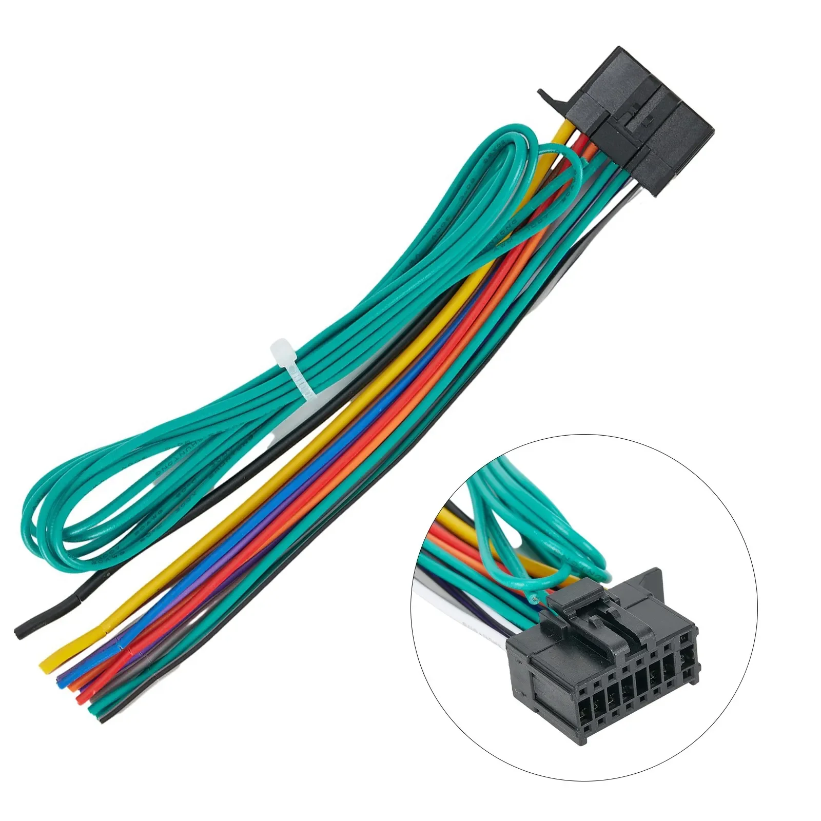 

16-Pin Car Radio Plug Stereo Wiring Harness For 2010-Up Pioneer DEH Model DEH-5 DEH-1500 DEH-1600 DEH-P2500 DEH-P3500