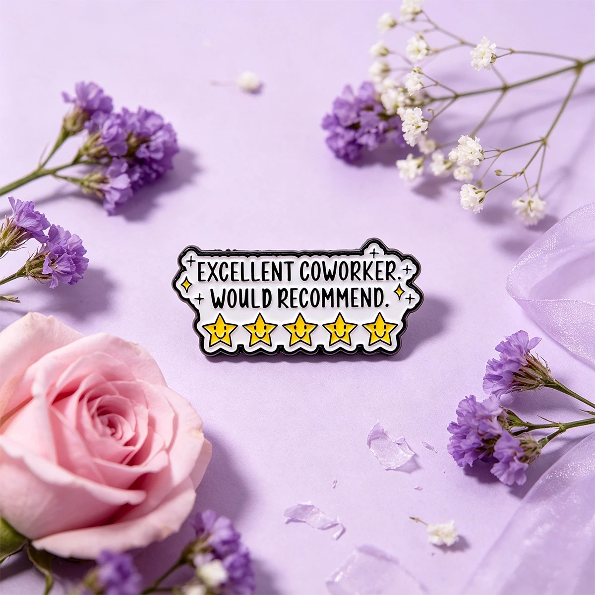 9pcs Funny Work Enamel Pin 