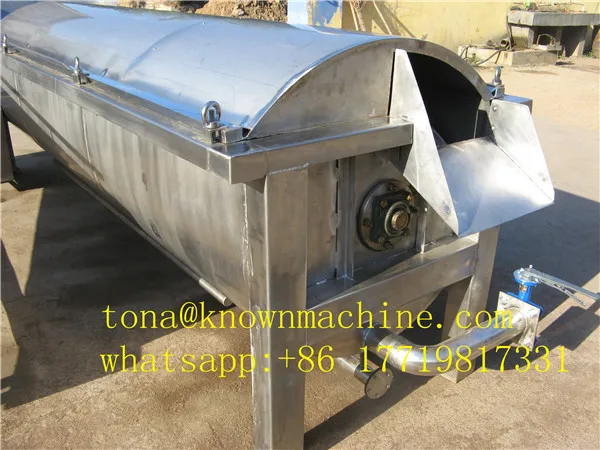 Chicken Feet Heating Scalder Pulcker Machine For Poultry Slaughterhouse