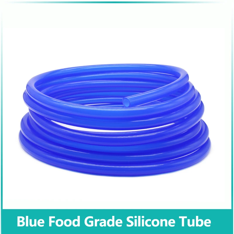 

1/3/5/10M Blue Food Grade Silicone Rubber Hose ID 0.5~32mm OD 1~38mm Flexible Garden Rubber Hose Aquarium Soft Tubing Pipe