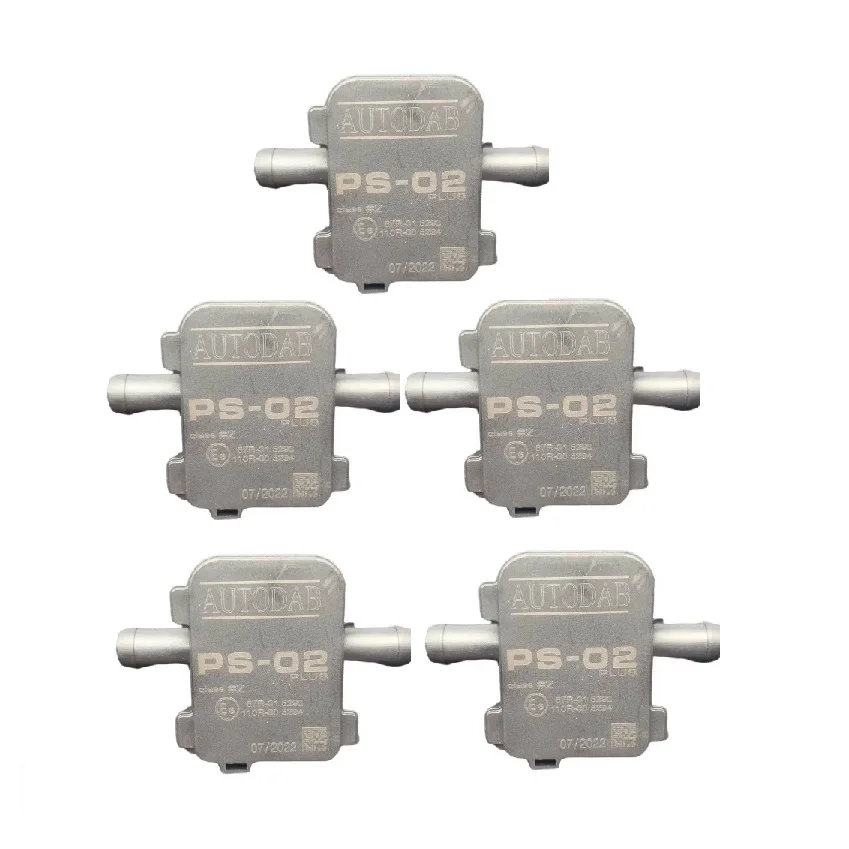 5 Pcs 5 Pin MAP Sensor PS-02 Plus Gas Pressure Sensor for LPG CNG Conversion Kit Car Accessories