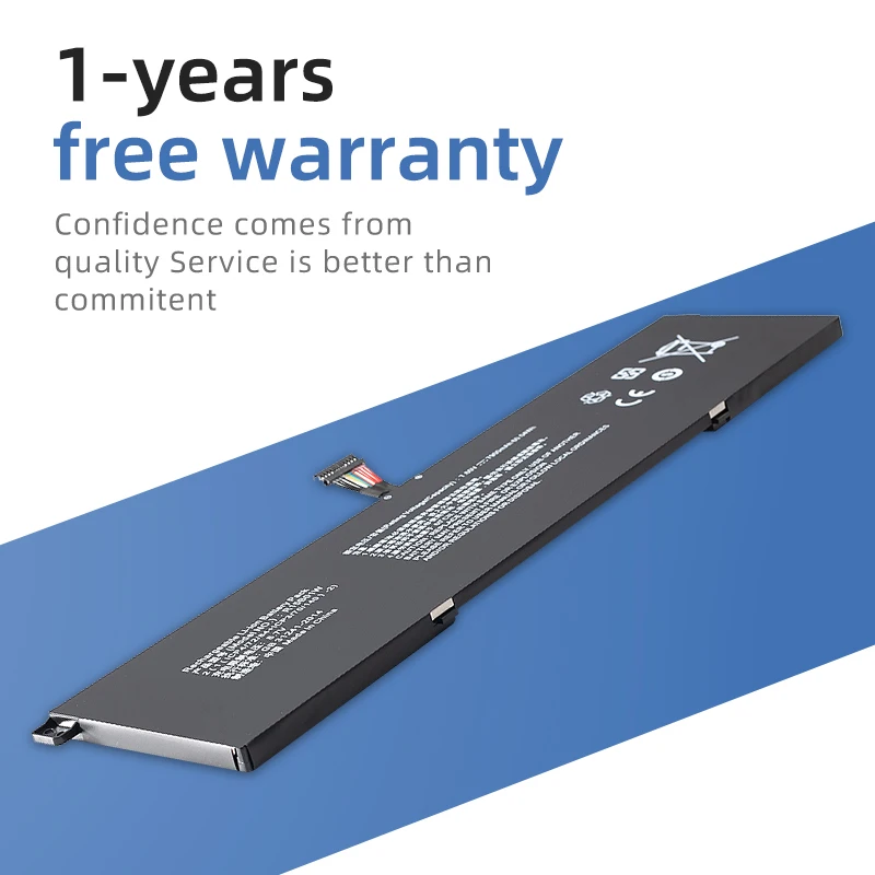 SUOZHAN R15B01W New Laptop Battery For Xiaomi Pro 15.6" GTX TM1701 Series Notebook 7.6V 7900mAh 60.04WH