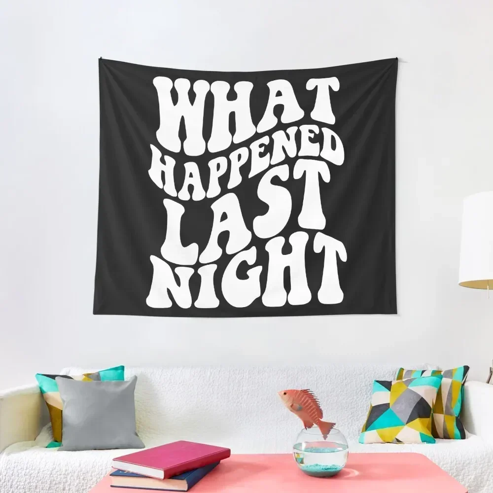 Brianna Chicken Fry Merch What Happened Last Night Tapestry Christmas Decoration Room Decor Aesthetic Tapestry