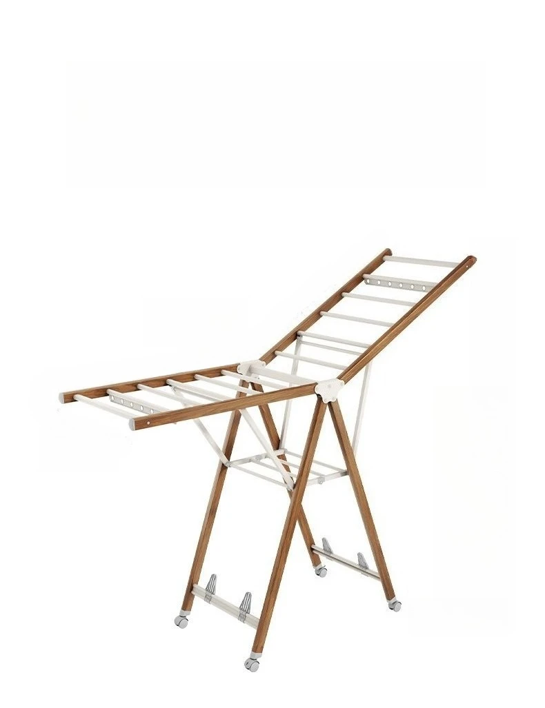 

Folding drying rack, floor, indoor, household, balcony drying rod, aluminum alloy, quilt