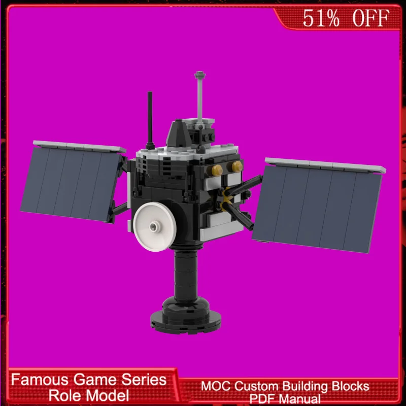 293 PCS 기술 인터셉터 및 프로브 MOC 맞춤형 모듈형 빌딩 블록 창의적인 디자인 교육용 DIY 조립 장난감 선물