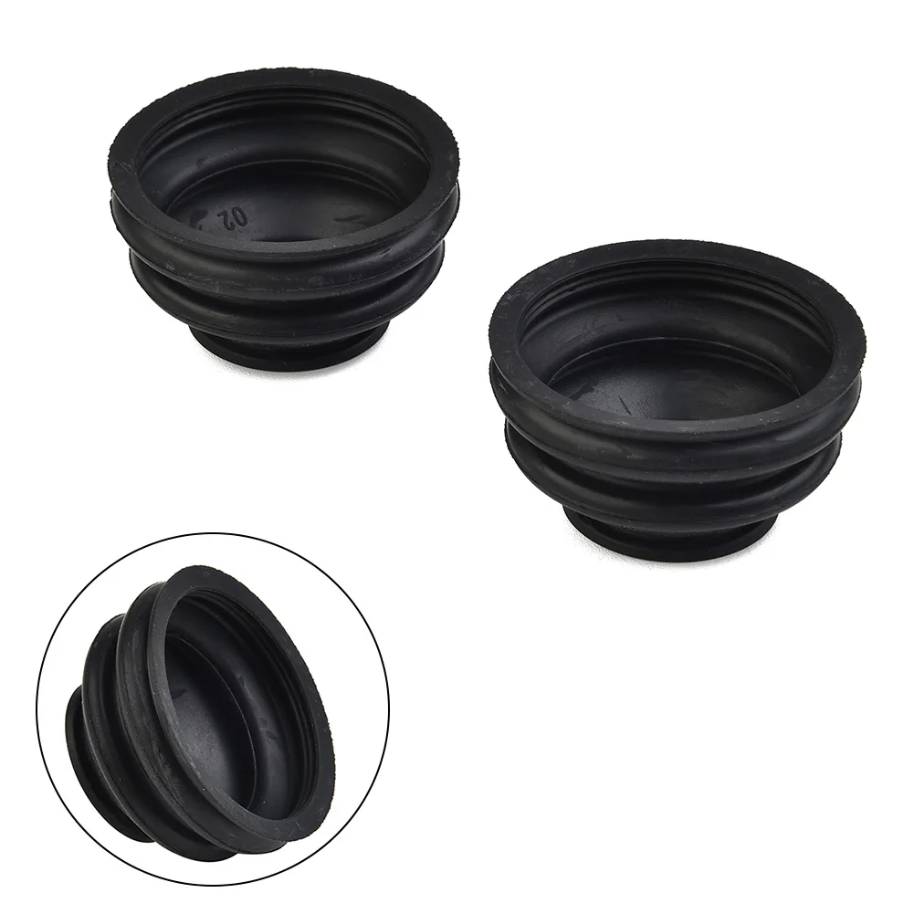 2Pcs Universal Car Suspension Steering Ball Joint Rubber Dust Boot Cover Track Tie Turn Rods Ends Cap Kit