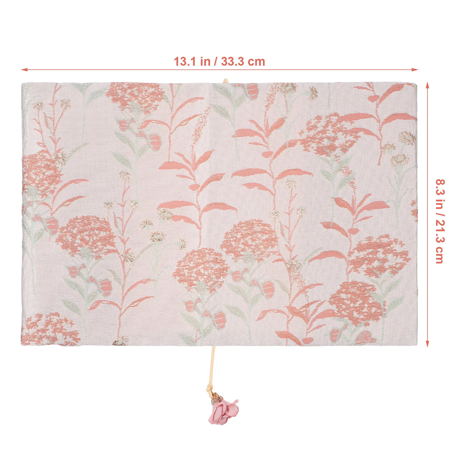 Handmade Cloth Book Cover Novel Protector Covers for Textbooks Paperbacks Sleeve Soft Dandelion Powder