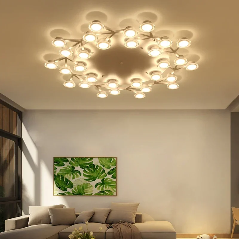 

Modern Living Room Stars Led Ceiling Lamp Home Decor Corridor Bedroom Chandeliers Lighting Office Bar Commercial Light Luminaire