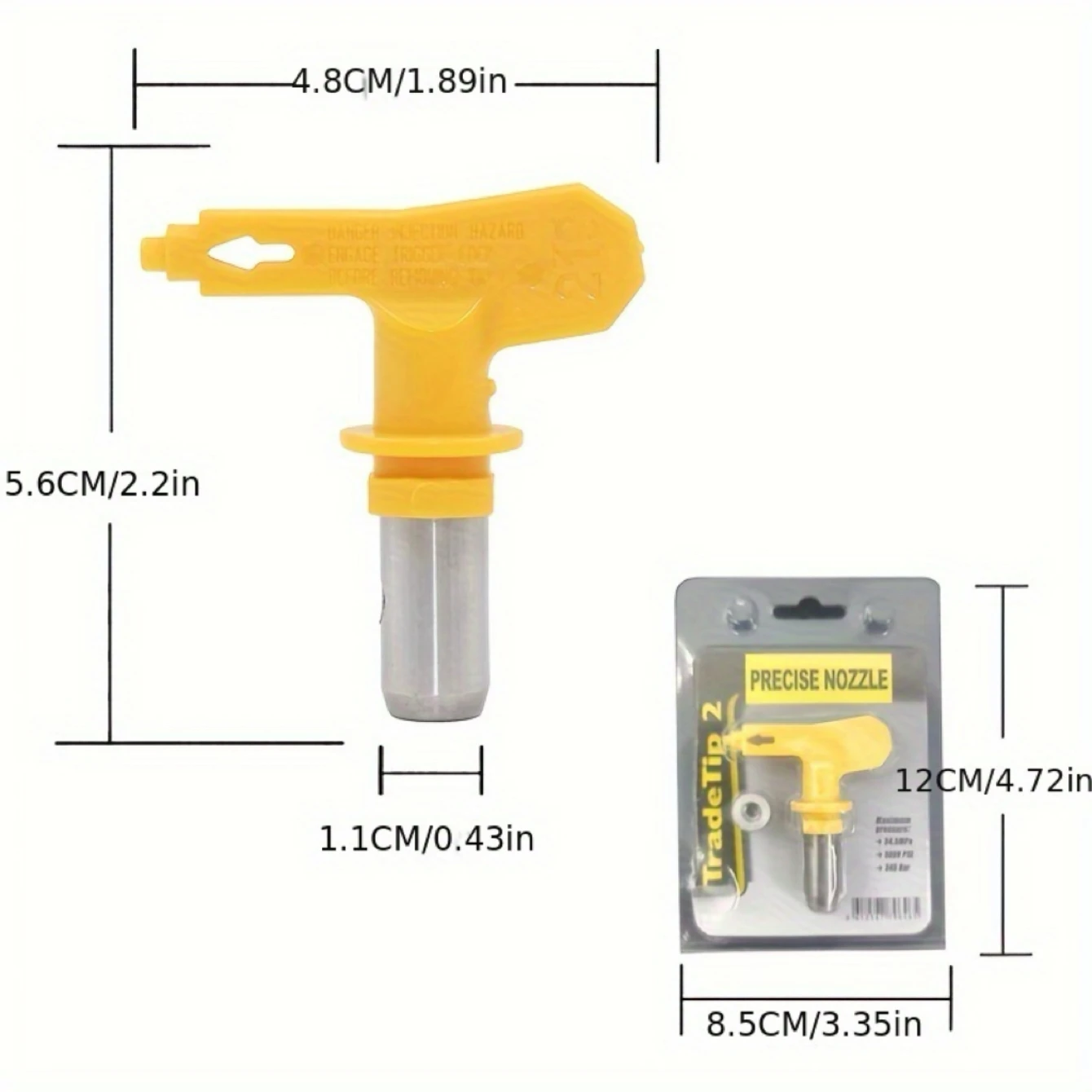 Airless-Farb düsen Set Airless-Lackier maschine Wende-Sprüh maschine Zubehörs pitzen Airless-Farbsprühdüsen-Kit