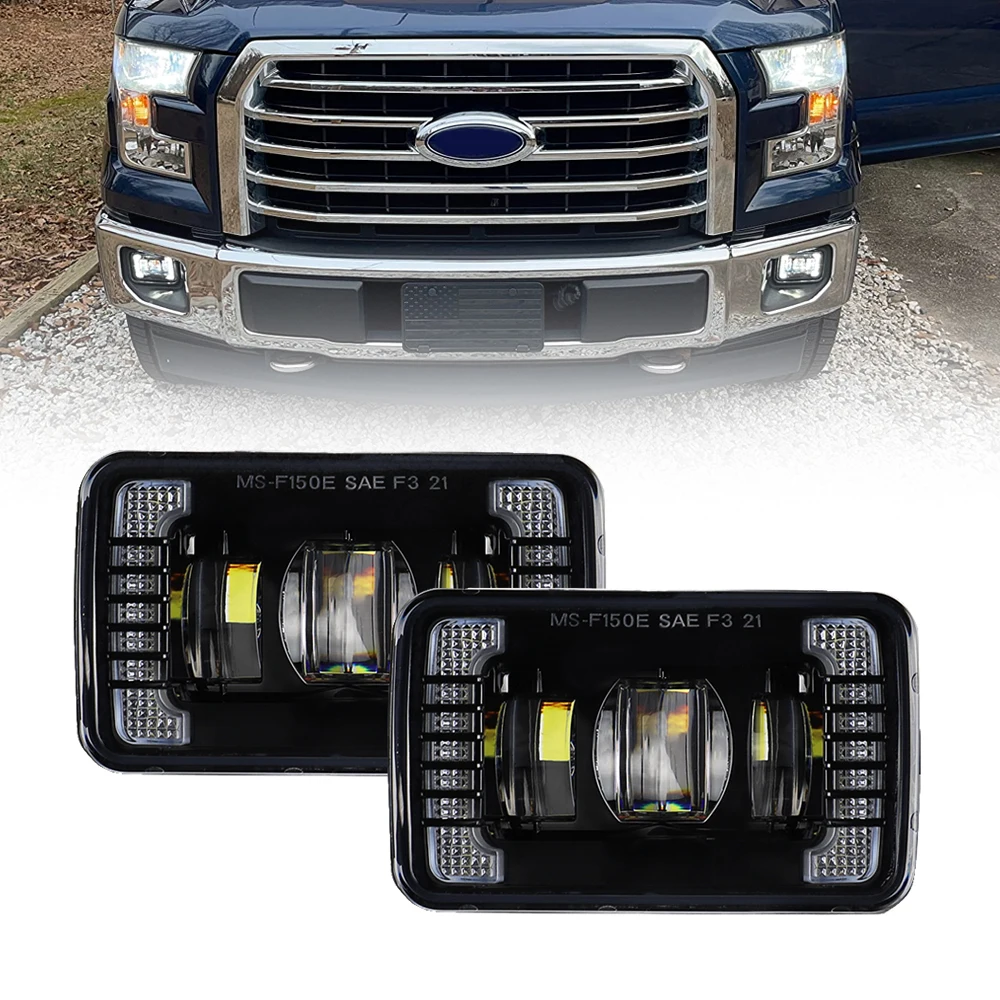 

Светодиодные противотуманные фары для Ford F150 2015 2016 2017, бампер, фары дальнего света в сборе, одобрено DOT