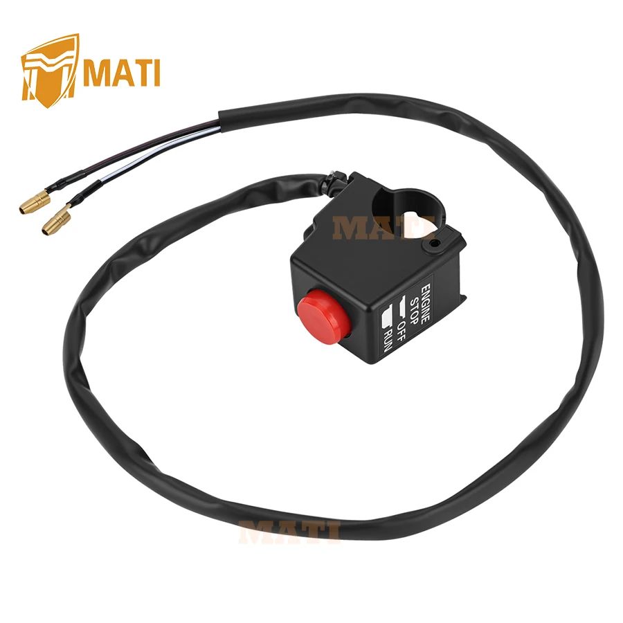

37400-04602 Left Kill Switch Assembly For Suzuki QuadRunner QuadMaster 50 LT50 LT-A50 1984-1987 2002-2005