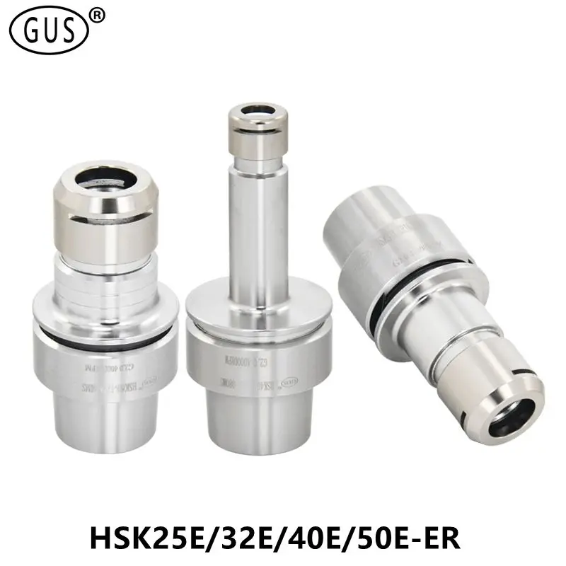 

HSK25E HSK32E HSK40E HSK50E ER11 ER16 ER20 ER25 ER32 Tool Holder Stainless Steel HSK ER Collet Chuck Milling CNC Machine Tools