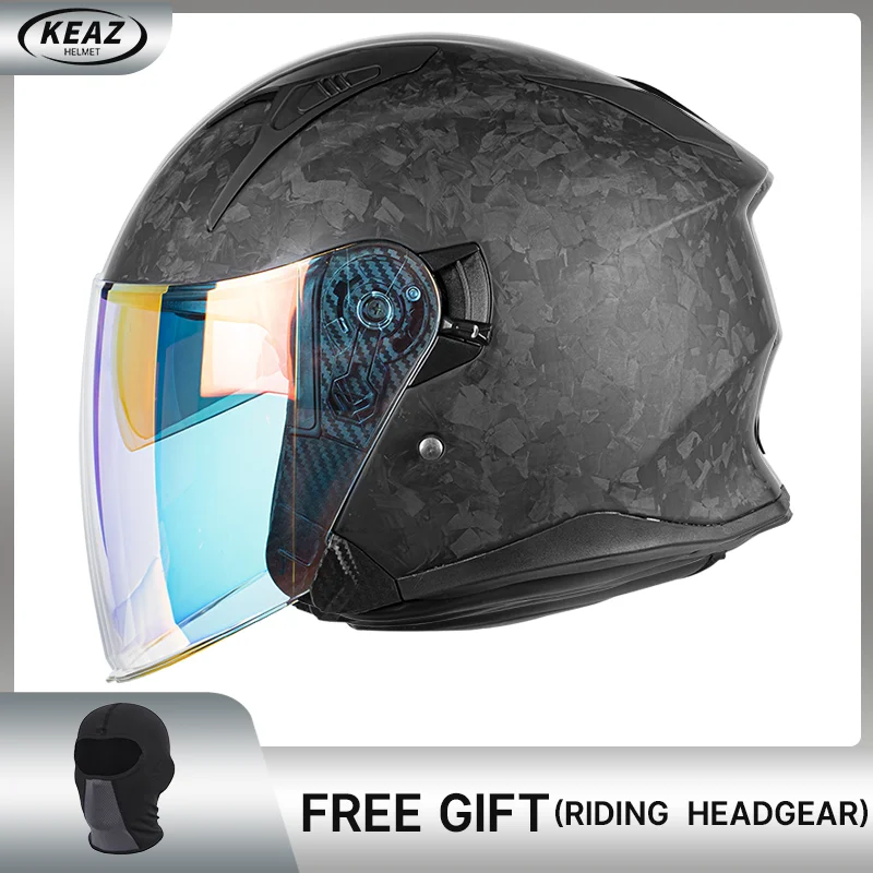 

Оптимальная стабильность мотоциклетного шлема из углеродного волокна 3/4 уменьшает шведский стол с противотуманными линзами, предназначенным для мотоциклистов на большие расстояния