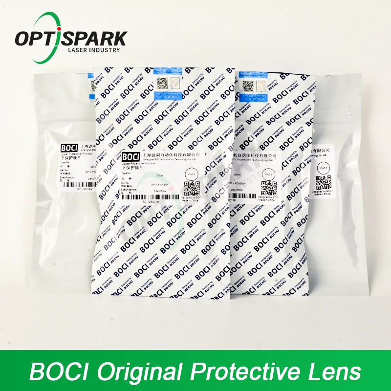Boci Original Laser Protection Windows Protective Lens 34x5 21.5x2 25.4x4 8KW 15KW 20KW 30KW for Boci Laser Head BLT421 BLT461