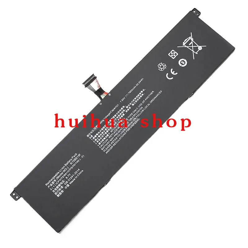 

R15B01W Laptop Battery for Xiaomi Pro 15.6" GTX TM1701 171501 -AQ Series Notebook Laptop Parts & Accessories