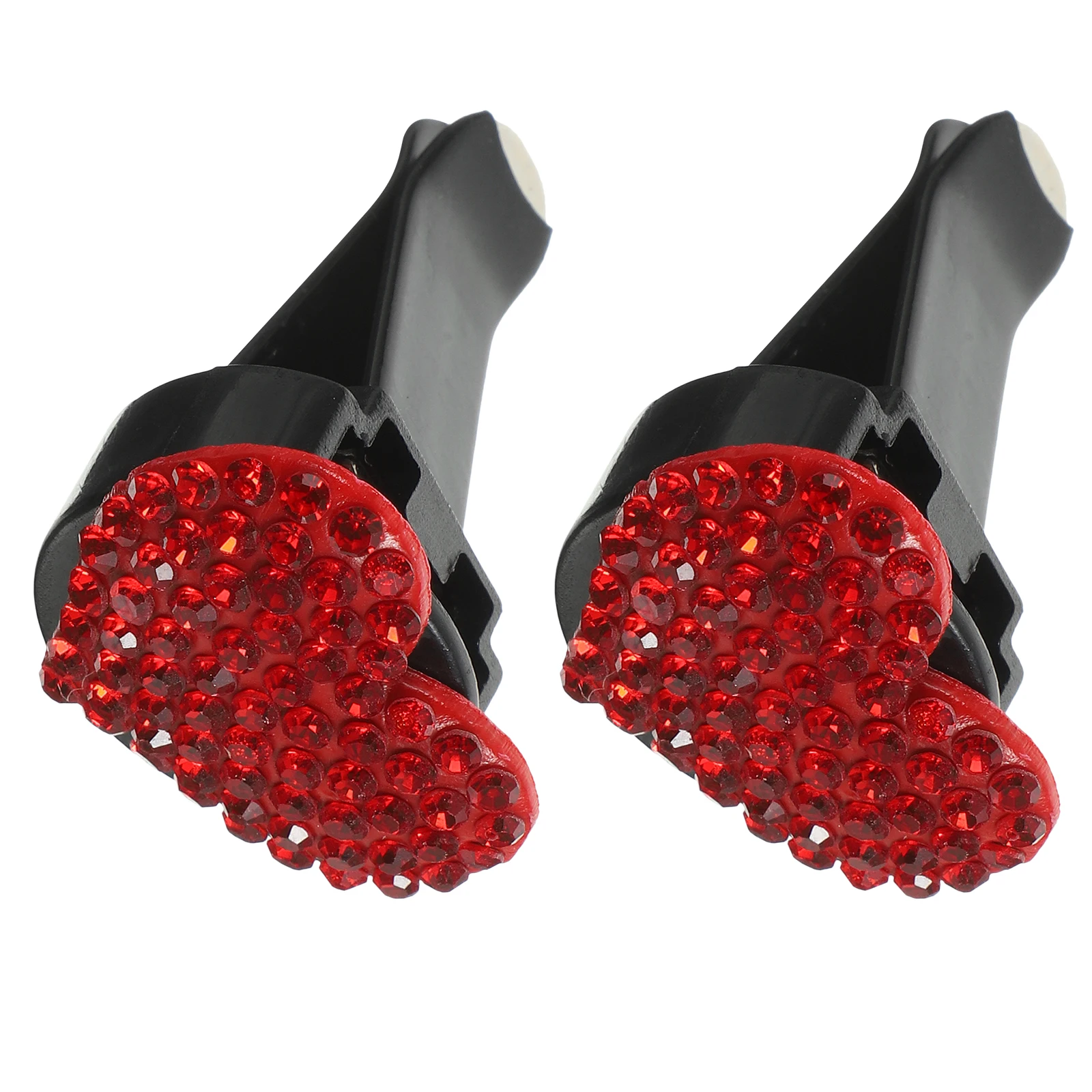 

2Pcs Car Vent Aroma Clips Heart Shaped Air Outlet Freshener Creative Car Interior Decor Dashboard Decoration Aroma Clip