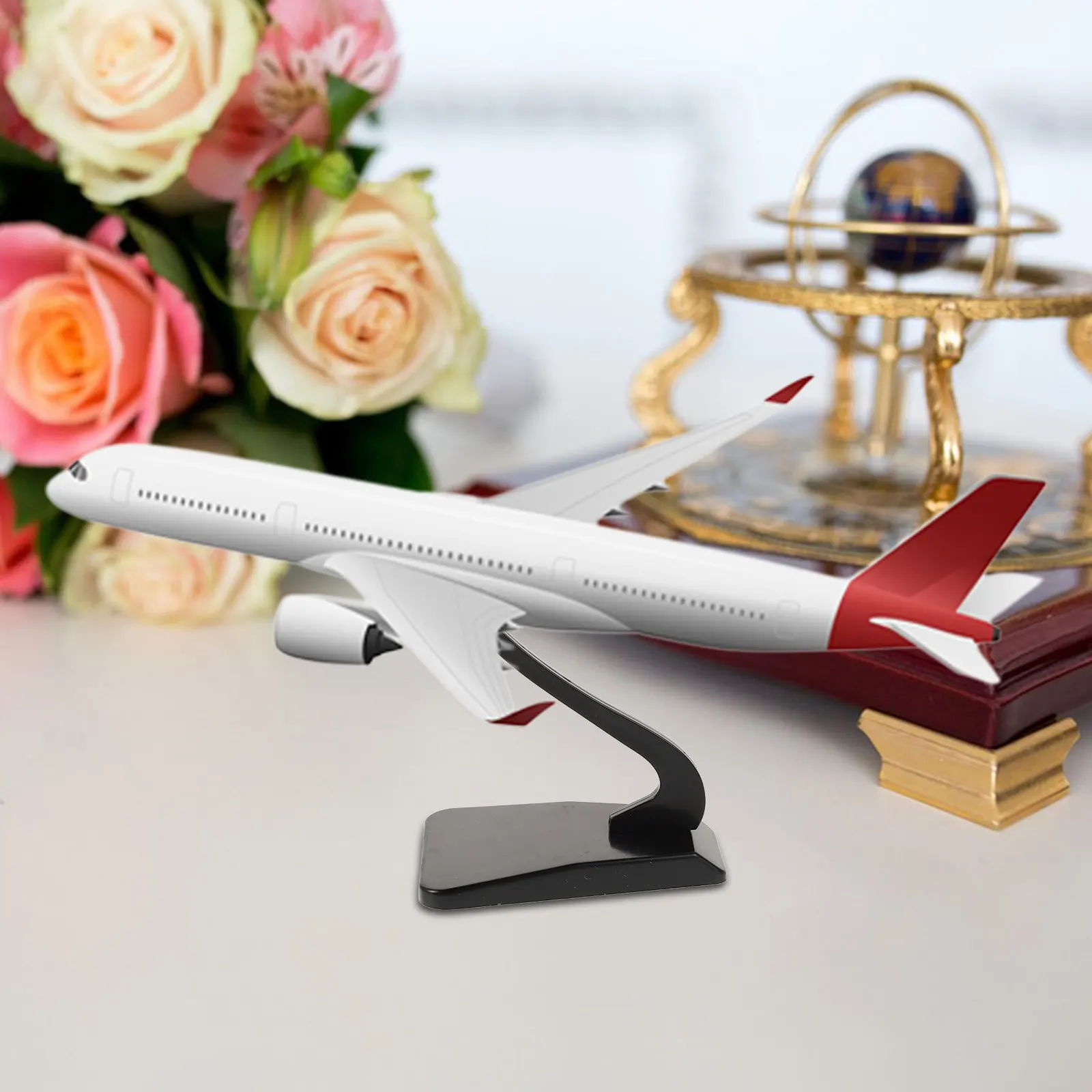 :400 Scale Aircraft Display Stand Plastic Airplane Holder Base for Painting and Display Airbrush Holder view 5