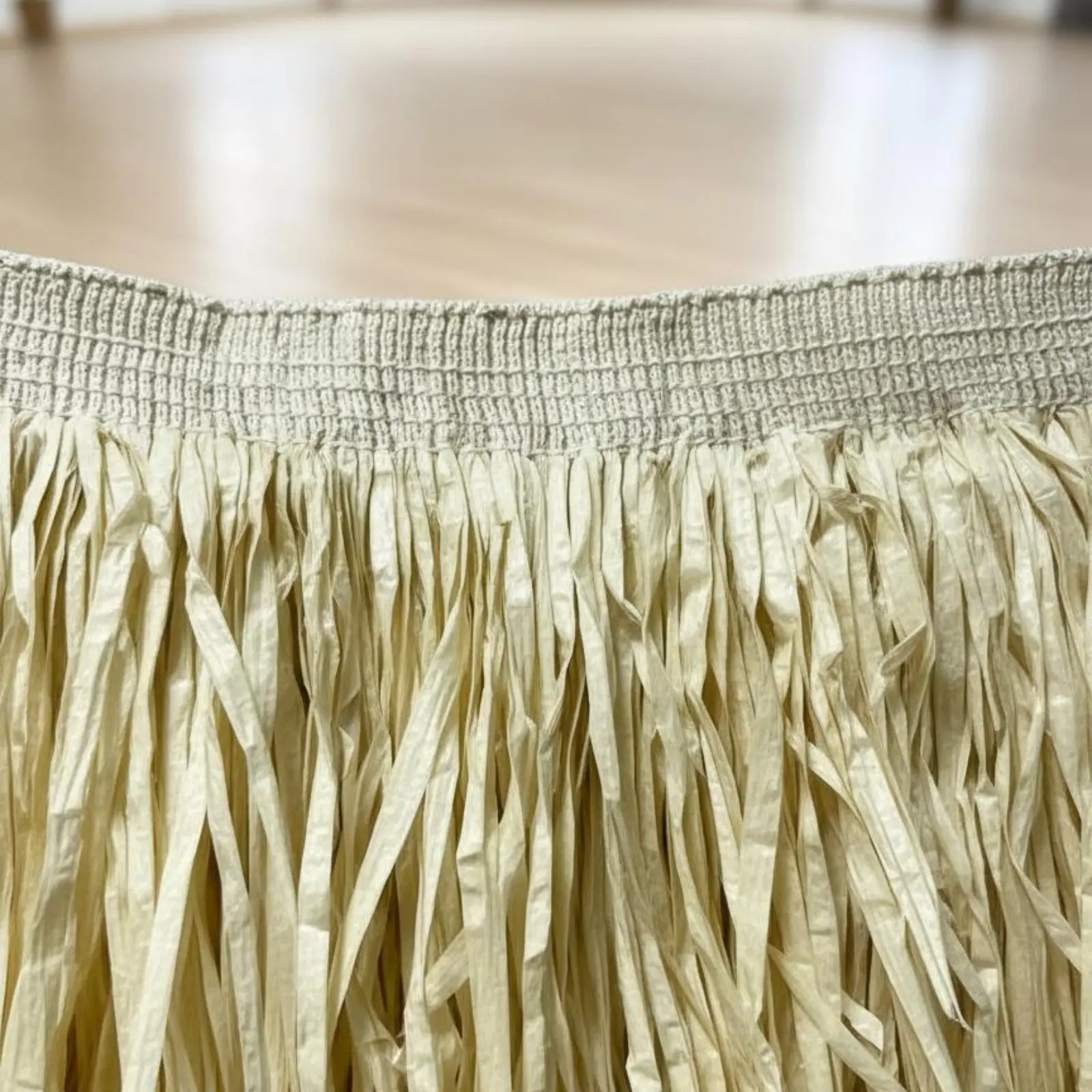 Hawaiian Grass Skirt Effortless Wear Island Dance Dance Skirt Exotic Dancer Costume Lightweight Themed Apparel Adjustable view 3