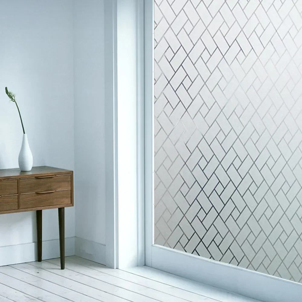 45*100cm Static Glass Sticker Bedroom Window Sticker For Glass Door Glass Window Clings Window Decals Bathroom