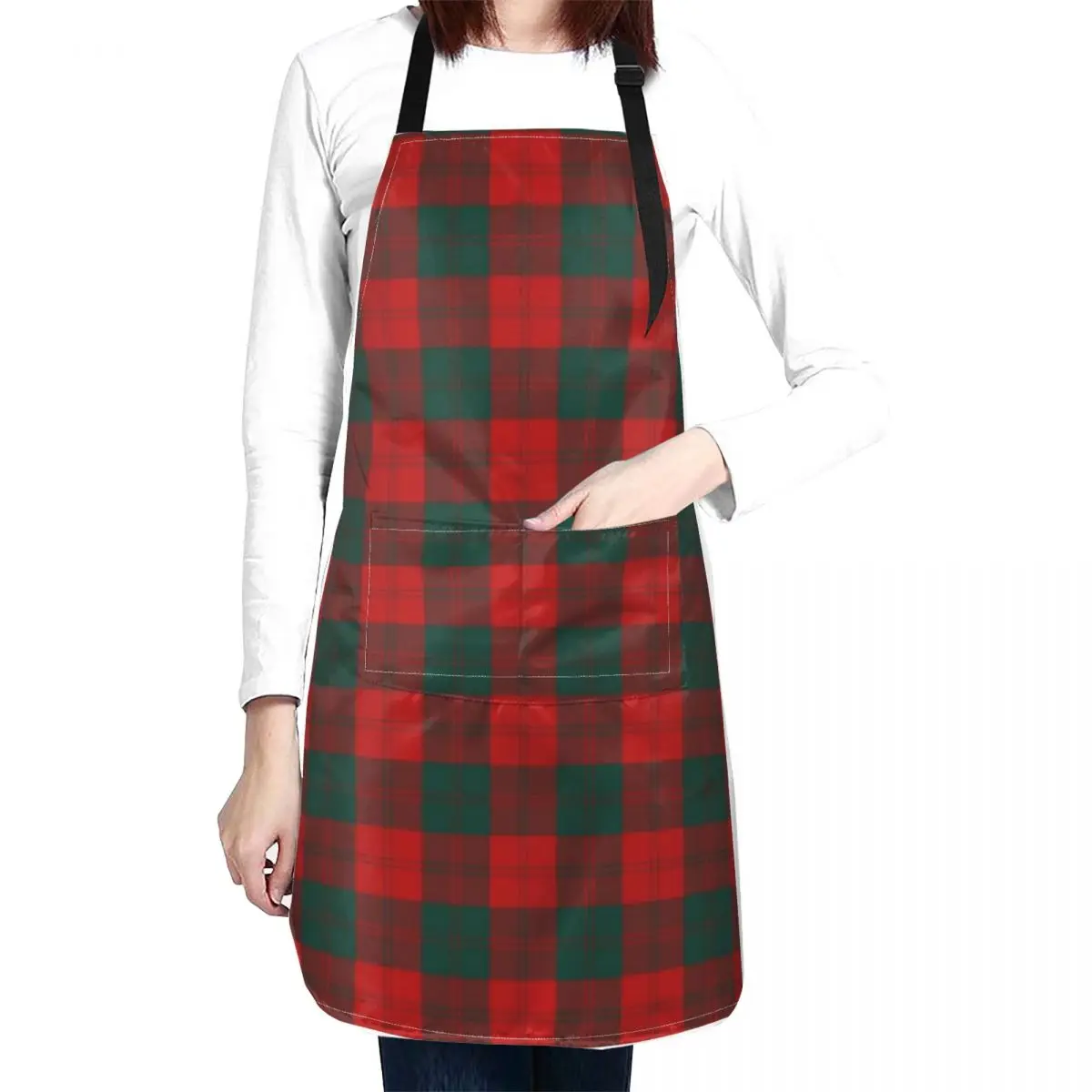 Clan Erskine Tartan Apron Kitchen Front japanese style Useful Things For Kitchen chefs Apron