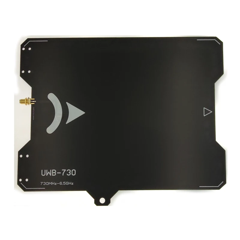 Antena direcional de banda larga de r101c 6.5ghz UWB-730 anúncios altos do ganho-antena b 730mhz-transmissão de imagem do uav de 6.5ghz