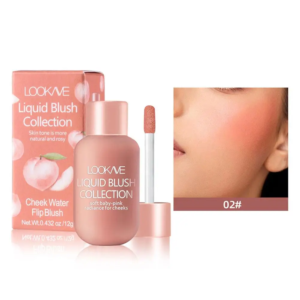 New Liquid Cheek Blush Facial Nourishing Blusher Gel Cream Multi-purpose For Eyes Lips Makeup Blush Stick Cosmetics E6I6