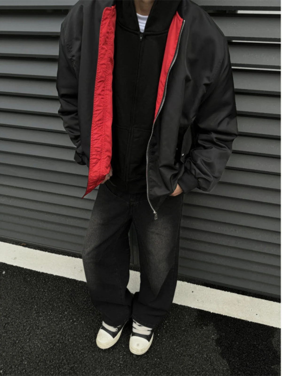 

High Street MA Pilot Jaet Men's Spring Autumn American Vibe Baseball orm Cool Brand Haome Coat Polyester Fiber