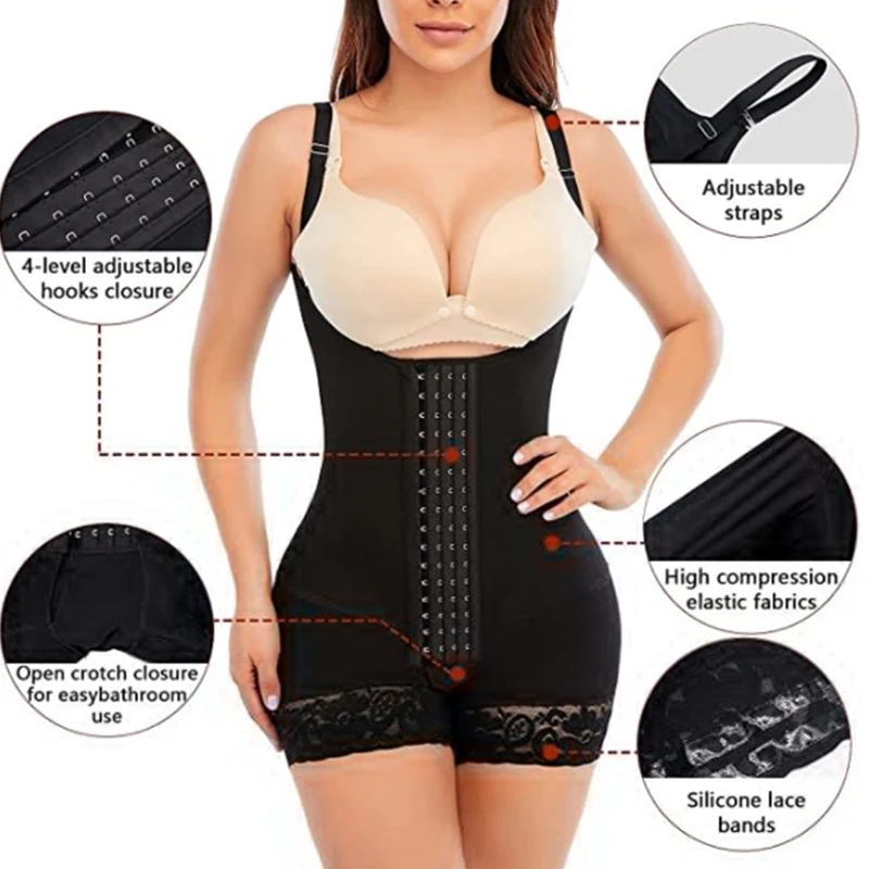 Colombianas Post After Surgery Bbl Stage 2 Butt Lifter Faha Body Shaper Para Mujer Slimming Shapewear