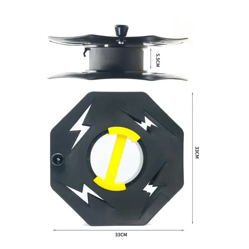 Аккуратная катушка для кабеля Портативное экономичное прочное устройство для удлинителя проводов Колесо для хранения кабеля Устройство для намотки катушки для проводов