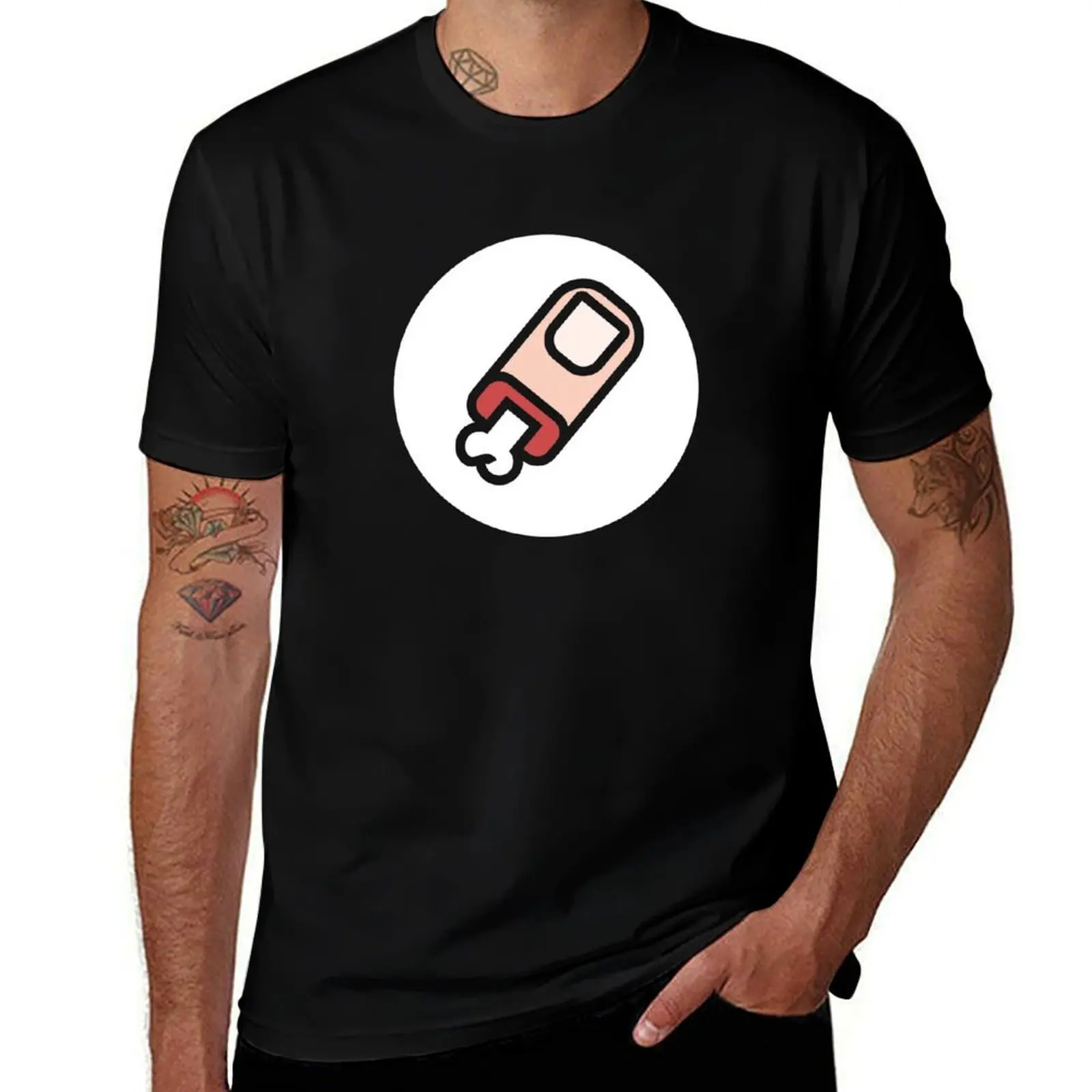 

Funny Amputated Missing Finger Amputee Gift T-Shirt Casual Fashion Print Tee Top