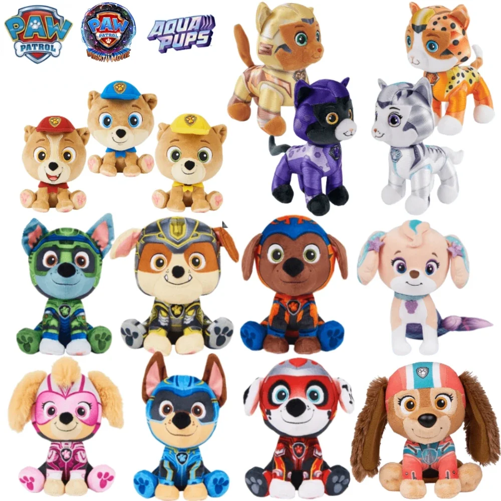 Paw Patrol muñeco de peluche de juguete película grande nueva muñeca de almohada para perro