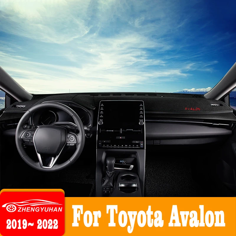 For Toyota Avalon 2019 2020 2021 2022 XX50 Car Dashboard Avoid Light Pad Instrument Platform Desk Cover Mat Carpets Accessories