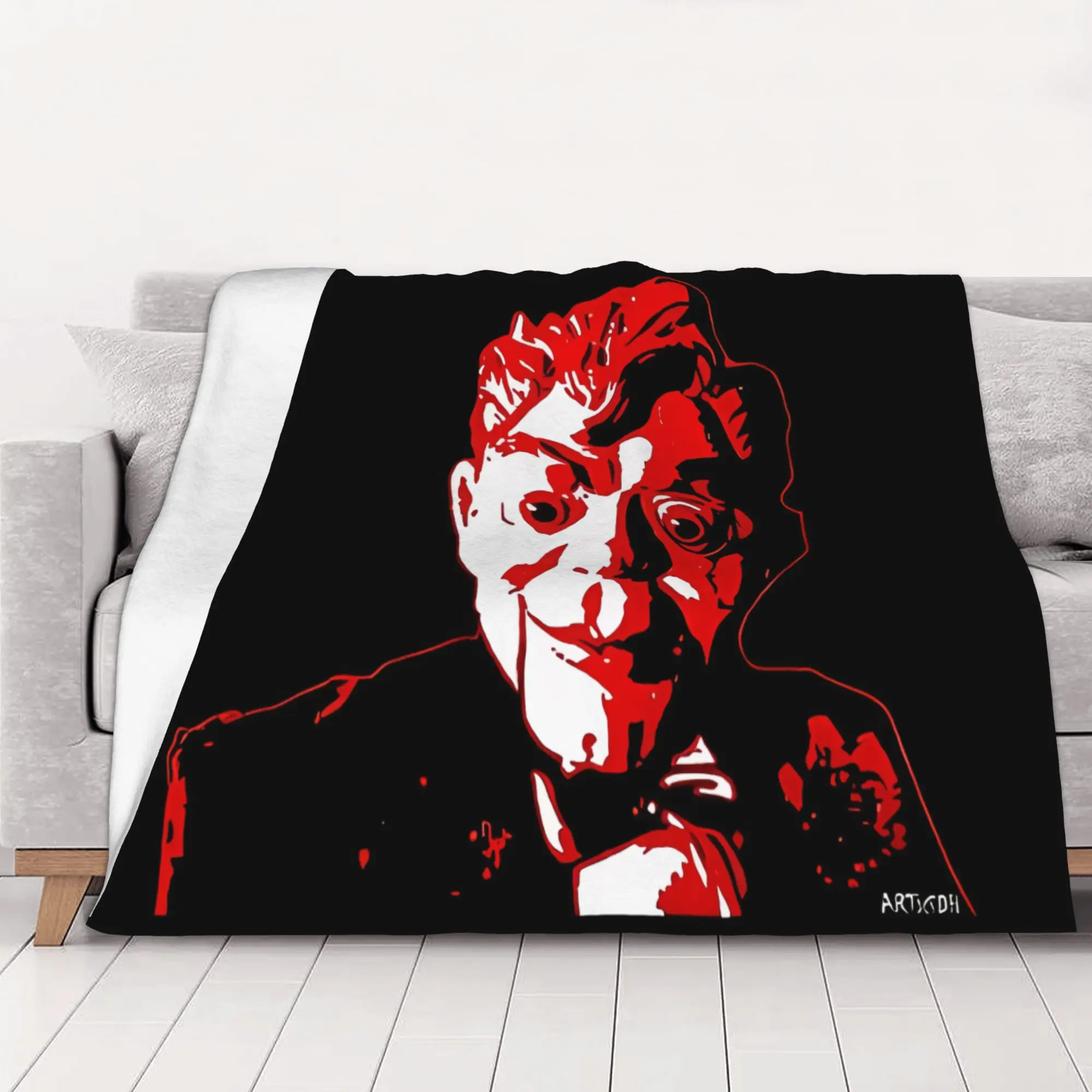 1PC home Cute Room Decor Slappy Blanket Throw Blanket Goosebumps Novelty Warm Blanket All Season