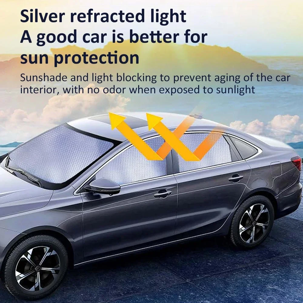 Car Window Roof Skylight Suncreen For Roewe MG RX8 IS21 2018~2023 Accessories Sunshade Visor Thermal insulation Car Accessories