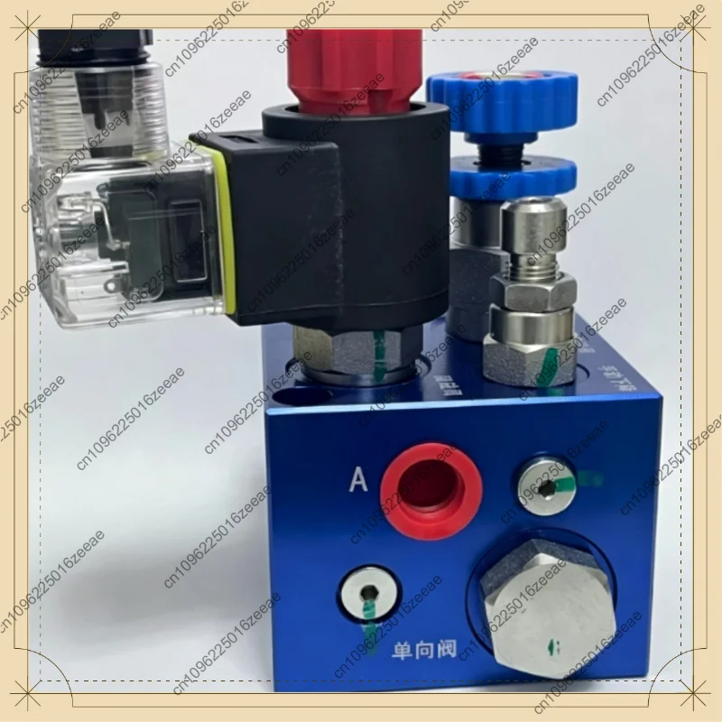 Solenoid valve lifting cartridge valve group et series et02/04/06