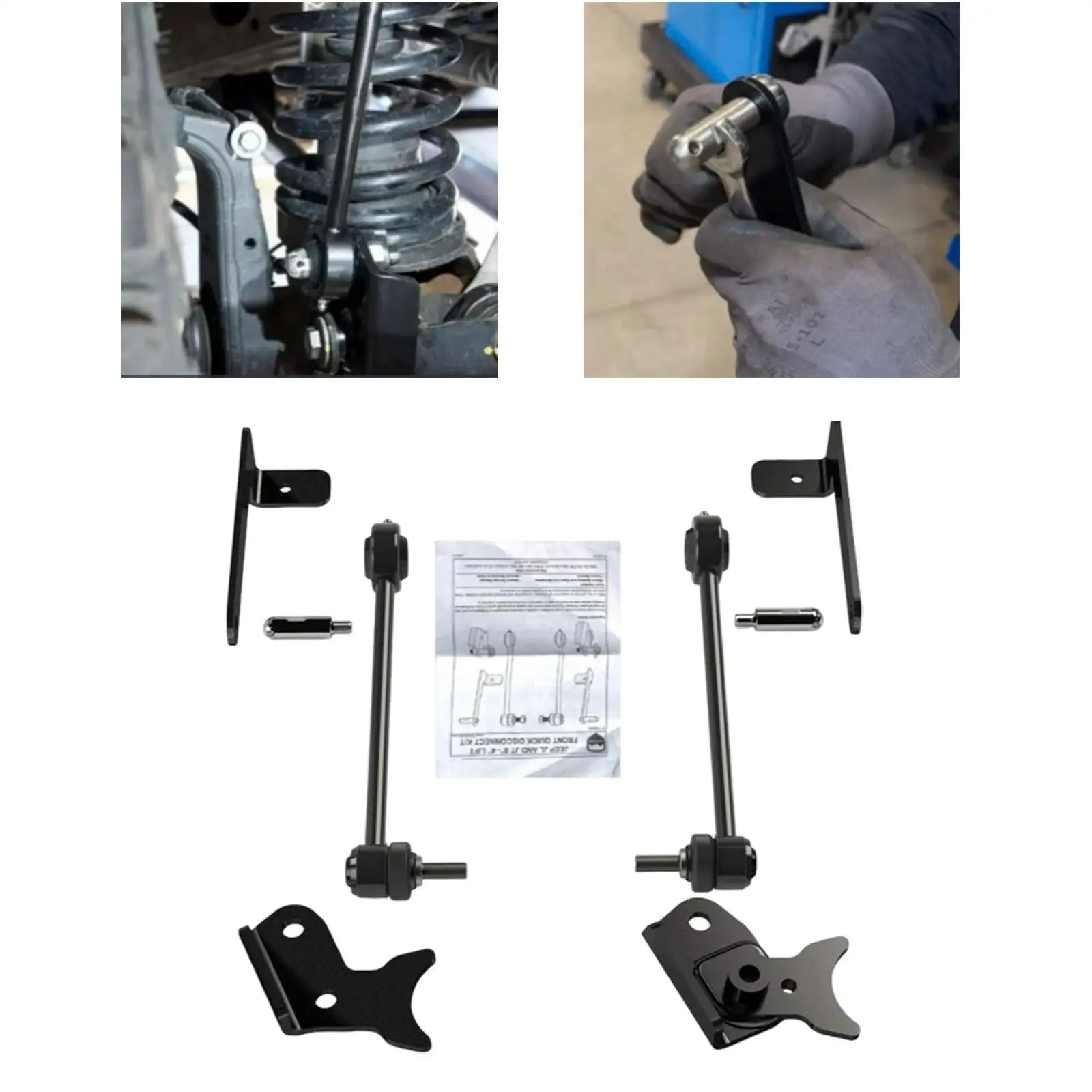 

Комплект передних рычагов стабилизатора поперечной устойчивости 1764000 для автомобильных аксессуаров JL Wrangler