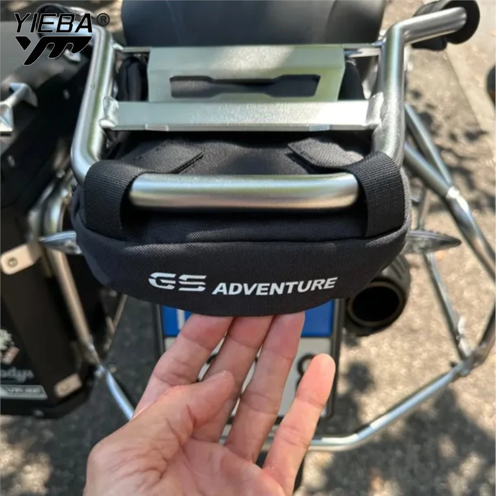 Waterproof Rear Frame Bag Motorcycle Storage Bag For BMW R1200GS LC ADV R1250GS Adventure R 1200 GS R1 Mobile Phone Tool Bag