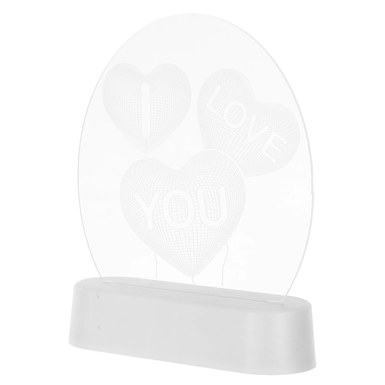 

Romantic I Love You Night Light Balloon Lamp Soft Glow Bedroom Decor For Girlfriend Valentine’S Day Anniversary Proposal Cute