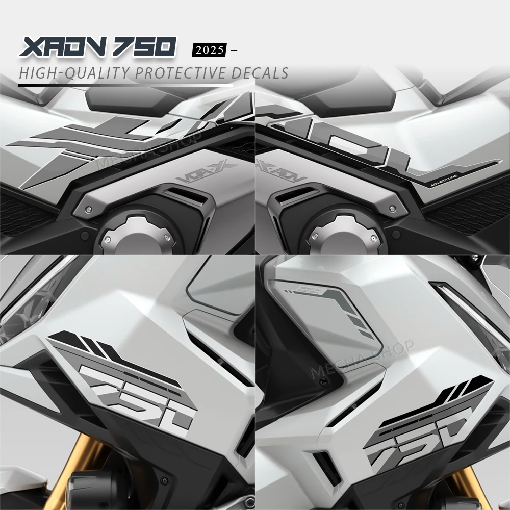 For X-ADV 750 X ADV 750 2025 Anti-Scratch Protection Sticker XADV 750 Sticker Fairing Stickers