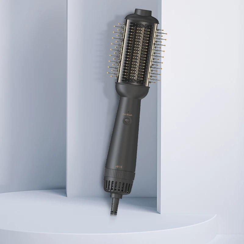 Wholesale Factory Private Label Rotating Multifunctional One Step Hair Blow Dryer Volumizer Hot Air Brush