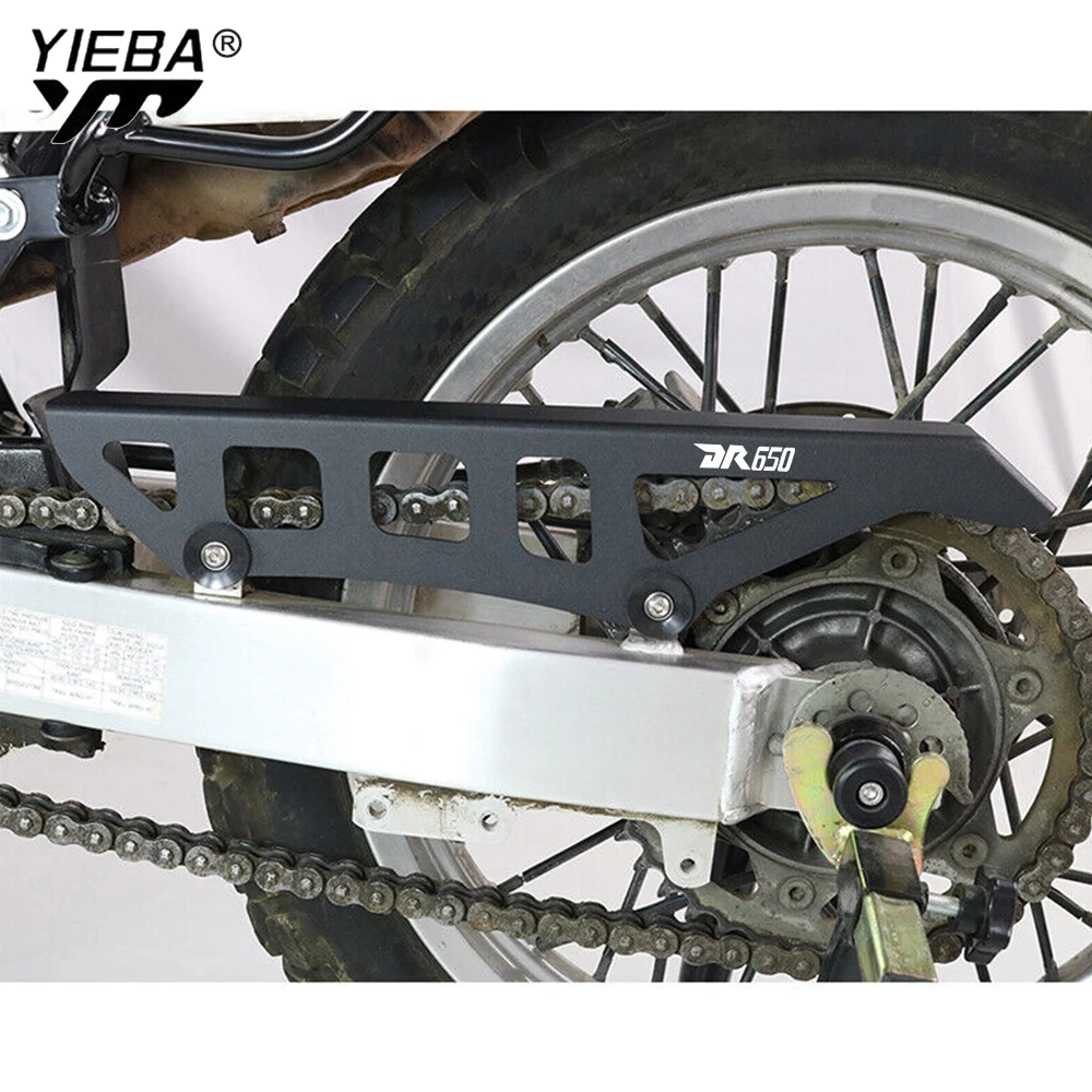 DR650 DR650S DR650SE دراجة نارية الملحقات الخلفية الزخرفية سلسلة الحرس غطاء حامي لسوزوكي DR 650 650S 650SE 1996 - 2024