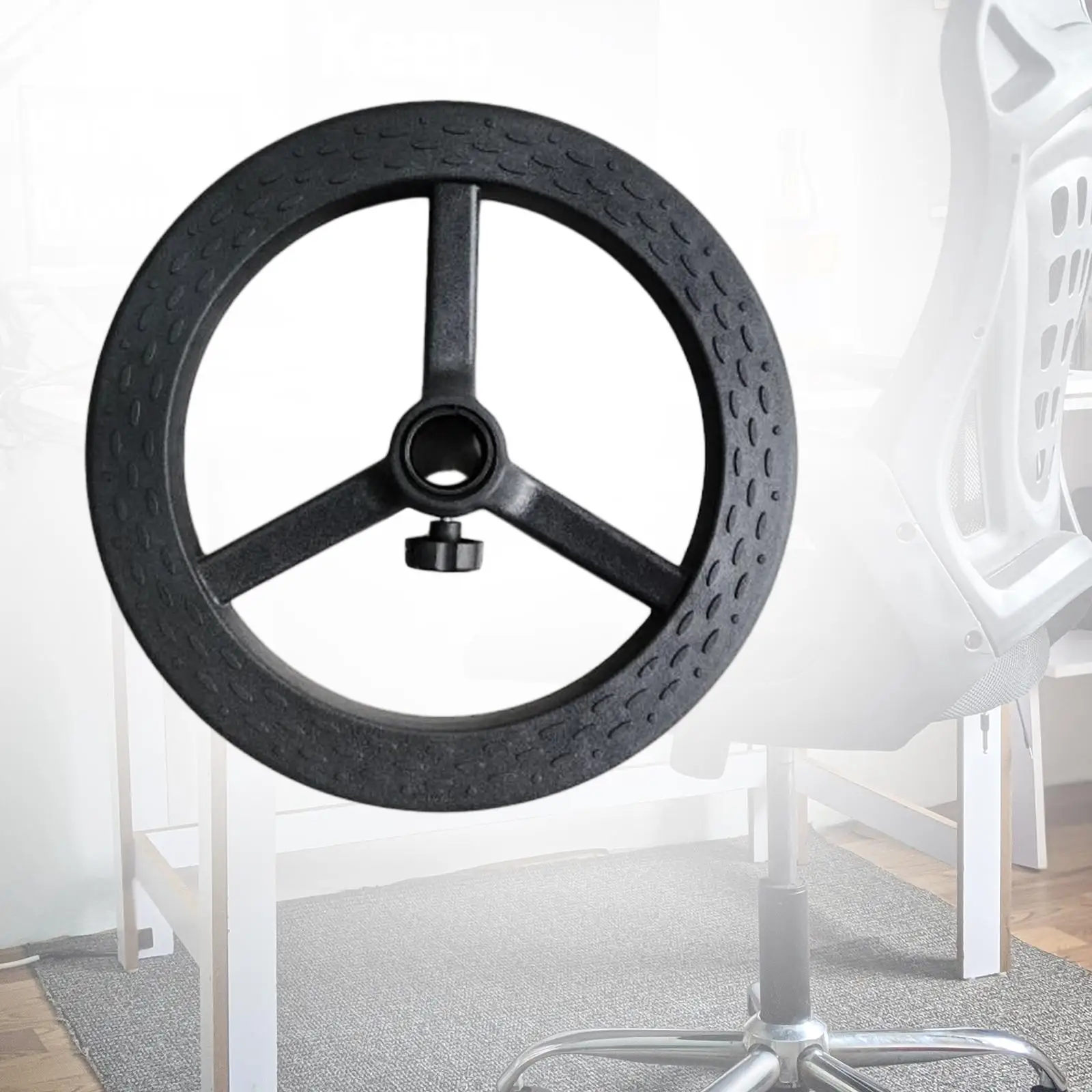 Replacement Office Chair Base Nylon Accessory Swivel Chair Base for Computer Chair Barber Shop Gaming Chair Meeting Room Chair