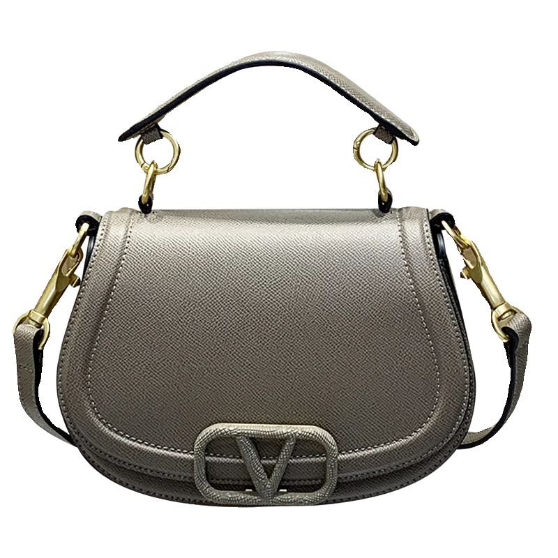 

Ele Women's Saddle Bag Crossbody oulder Handbag Luxury Leather Faionable Magnetic Bule Clutch Soft Chain Handle